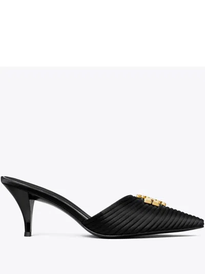 Tory Burch 65mm Eleanor Bombe Mules In Black
