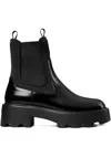 Tory Burch 65mm T-monogram Chelsea Boots In Black