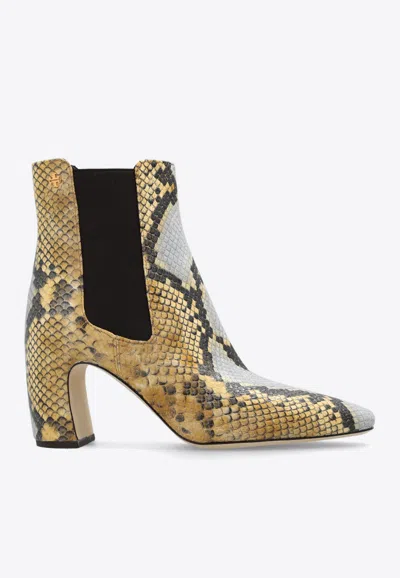 Tory Burch Banana Embossed Chelsea Ankle Boots In Multi