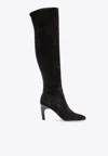 Tory Burch Women's High Heel Over The Knee Boots In Black