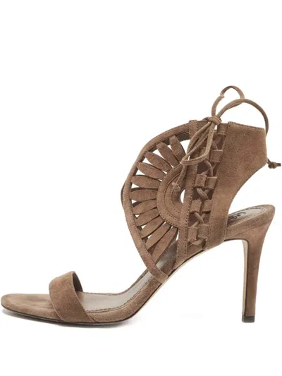 Pre-owned Tory Burch 848764 Brown In Neutral