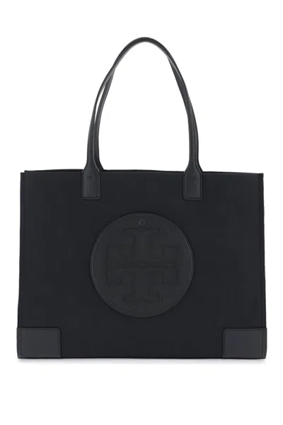 Tory Burch Ella Shopping Bag In 黑色的