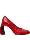 Tory Burch 90mm Peep-toe Pumps In Red