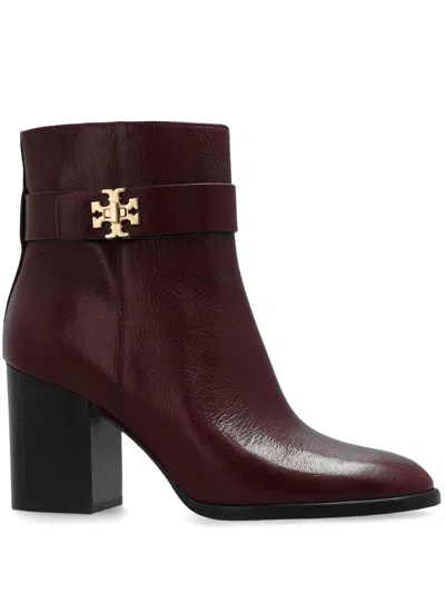 Tory Burch 90mm T-lock Boots In Red