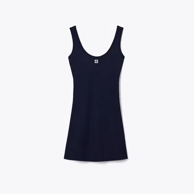 Tory Burch A-line Tennis Dress In Blue