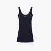 Tory Burch A-line Tennis Dress In Blue