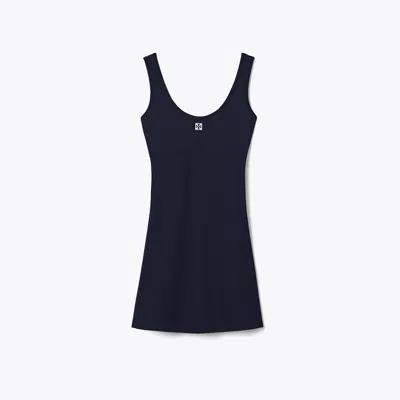 Tory Burch A-line Tennis Dress In Blue