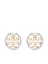 Tory Burch Miller Openwork-logo Earrings