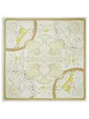 Tory Burch Acrobats Shawl In Green
