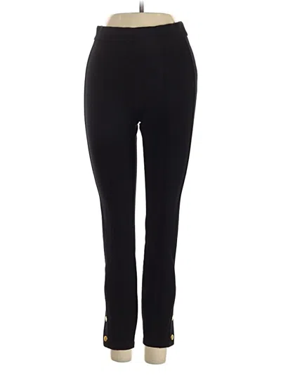 Pre-owned Tory Burch Active Pants In Black