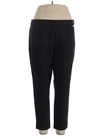 Pre-owned Tory Burch Active Pants In Black