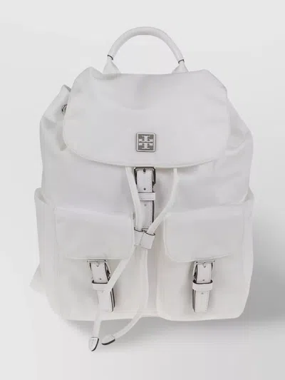 Tory Burch Adjustable Strap Bio Leather Backpack