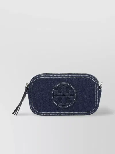 Tory Burch Adjustable Strap Crossbody Bags With Contrast Stitching