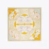 Tory Burch Aeronauts Double-sided Silk Square In Aeronauts Silk Square - Pink