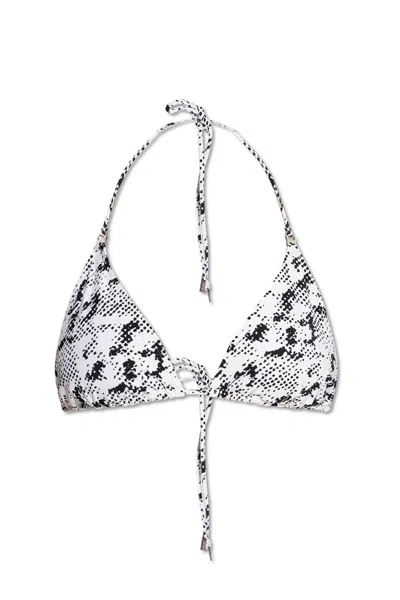 TORY BURCH ALL-OVER PRINTED TIE-FASTENED BIKINI TOP