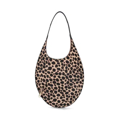 Tory Burch Animal Print Hobo Bag Pierced