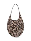 Tory Burch Animal Print Hobo Bag Pierced In Multi