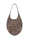 Tory Burch Animal Print Hobo Bag Pierced In Multi