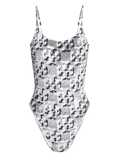 TORY BURCH ANIMAL-PRINT SWIMSUIT