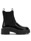 Tory Burch T Monogram Chelsea Boots In Black