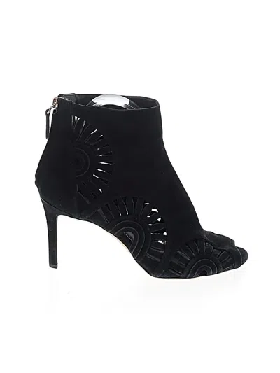 Pre-owned Tory Burch Ankle Boots In Black
