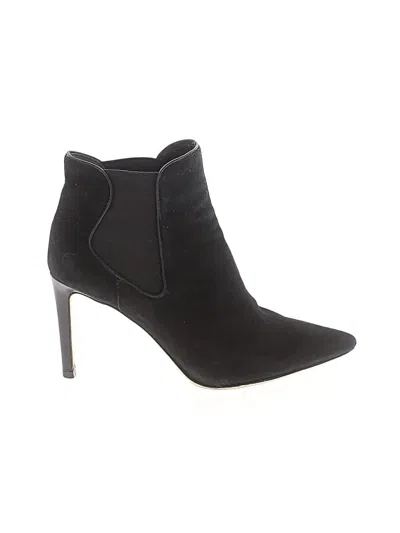 Pre-owned Tory Burch Ankle Boots In Black