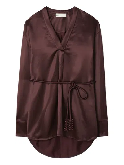 Tory Burch Asymmetric Top In Brown