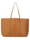Tory Burch Autumn Brown Cow Leather In Brown
