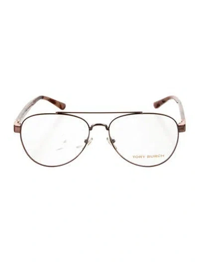 Pre-owned Tory Burch Aviator Eyeglasses In Pink