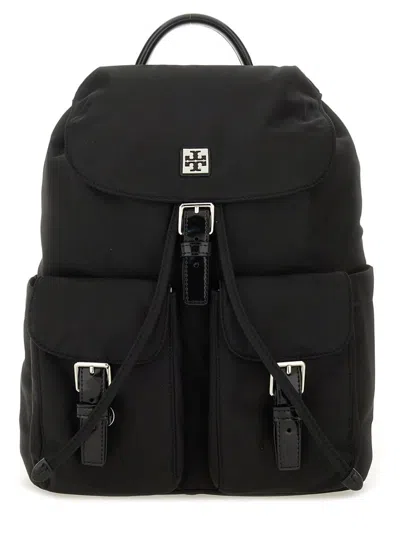Tory Burch Backpack "virginia" In Black