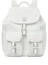 Tory Burch Backpack With Pockets  In White