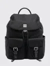 Tory Burch Functional Nylon Backpack With Multiple Pockets In Black