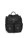 Tory Burch Functional Nylon Backpack With Multiple Pockets In Black