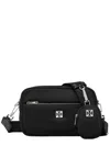 Tory Burch Shoulder Bag With Adjustable Strap And Front Pocket In Black