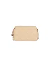 Tory Burch Borsa Crossbody Fleming Small In Pelle Trapuntata Colore Vaniglia