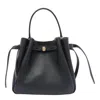 Tory Burch Bucket Bag With Top Handle And Gold-tone Hardware