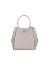 Tory Burch Structured Beige Handbag With Top Handle