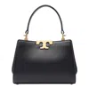 Tory Burch Eleanor Mini Leather Tote Bag In Black