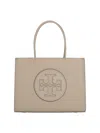 Tory Burch Ella Shopping Bag In Beige