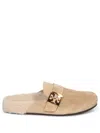 Tory Burch Mules Mellow In Shearling Color Taupe In Beige
