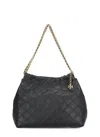 Tory Burch Black Fleming Hobo Bag In Black