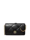 Tory Burch Kira Diamond Quilted Leather Chain Wallet