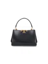 Tory Burch Eleanor Mini Leather Tote Bag In Black