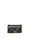 Tory Burch Black Leather Wallet In Black