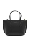 Tory Burch Mini Perry Zip-top Cross Body Bag In Black