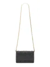 Tory Burch "fleming" Wallet In Black