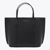 Tory Burch Black Leather Small Perry Totes