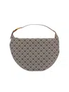 Tory Burch Large T Monogram Jacquard Balloon Bag In Multi