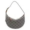 Tory Burch Balloon Small T Monogram Jacquard Shoulder Bag In Blue