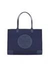 Tory Burch Ella Shopping Bag In Blue